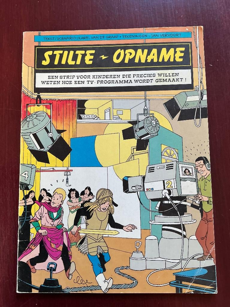 Stilte-opname, Eén stripboek, Ophalen of Verzenden, Gelezen