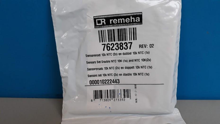 Sensorenset 10k NTC 2x en dubbel 10k NTC 1x Remeha 7623837, Niet ingevuld, Cv-ketel of Combi-ketel, Niet ingevuld, Nieuw