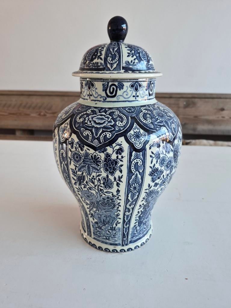 Delftsblauw voorraadpot, Ophalen of Verzenden