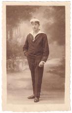 Foto - Militair Marine Uniform Marineman Matroos Zeeman, Gebruikt, Foto, Ophalen of Verzenden, Voor 1940