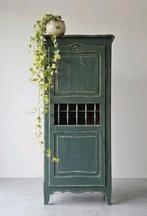 ➡️OPRUIMING Vintage Queen Anne eendeurskast brocante kast, Ophalen of Verzenden