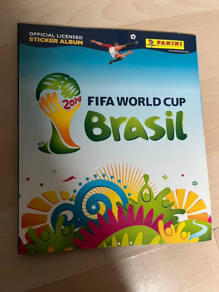 Panini stickeralbum wk 2014, Ophalen of Verzenden, Zo goed als nieuw