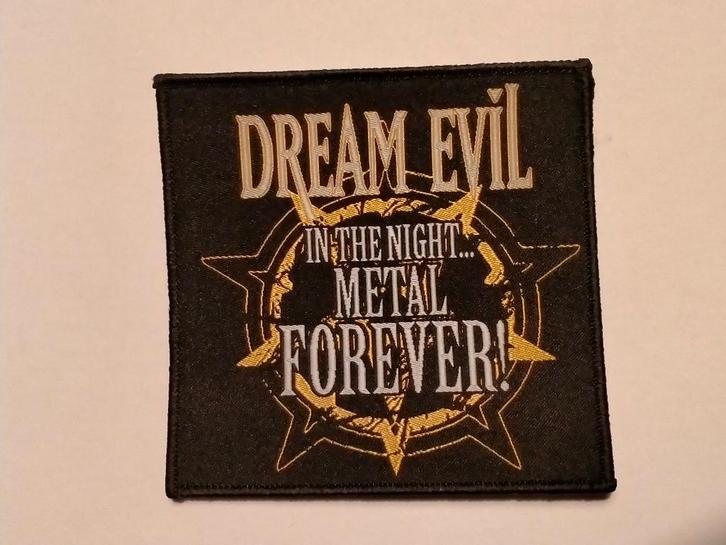 Dream Evil Metal Forever muziek patch kleding embleem logo, Verzamelen, Muziek, Artiesten en Beroemdheden, Nieuw, Kleding, Ophalen of Verzenden