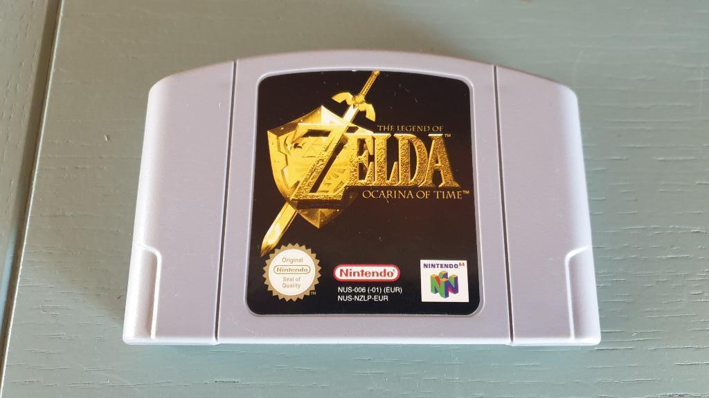Zelda Ocarina of Time N64, Avontuur en Actie, Gebruikt, 1 speler, Ophalen of Verzenden
