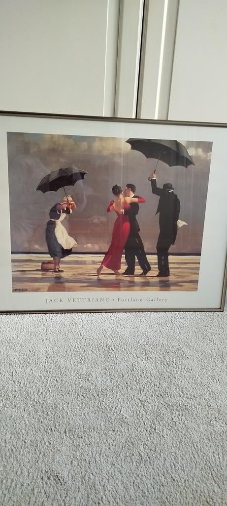 Jack Vettriano schilderij, Antiek en Kunst, Ophalen