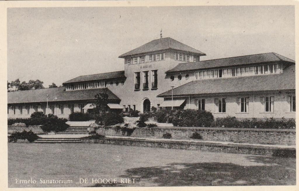 ermelo- sanatorium de hooge riet, Ophalen of Verzenden, 1940 tot 1960, Gelderland