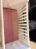 Wit houten ledikant met matras, Ophalen, Gebruikt, ., .