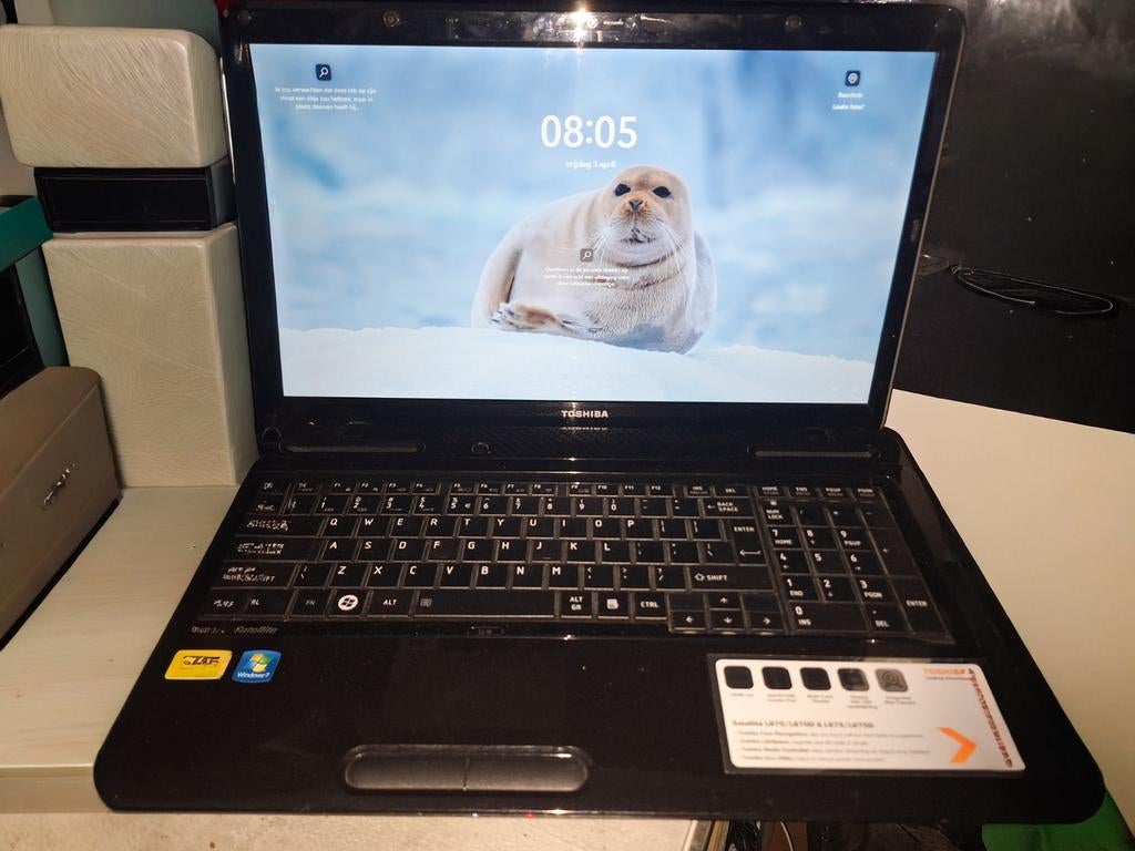 Toshiba Satellite LE70 met Windows 11, Computers en Software, Windows Laptops, 2 tot 3 Ghz, Qwerty, 8 GB, AMD