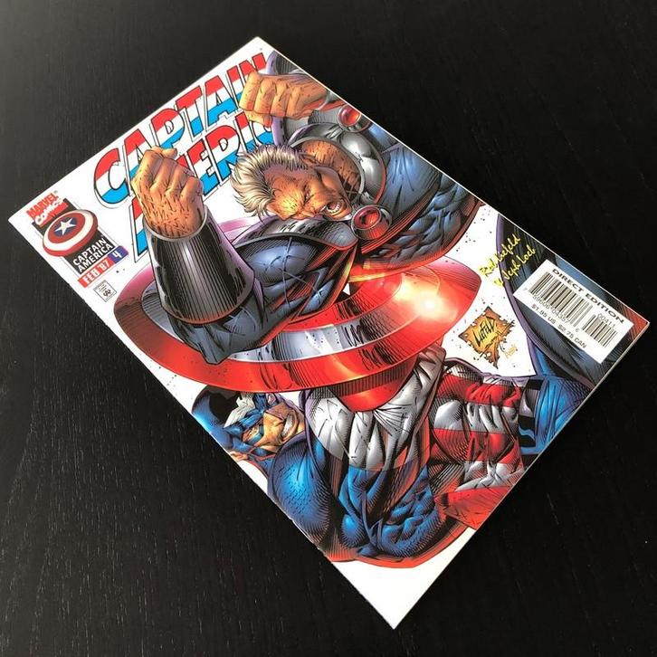 Captain America Vol.2 #4 (1997) NM- (9.2), Boeken, Strips | Comics, Nieuw, Eén comic, Amerika, Ophalen of Verzenden