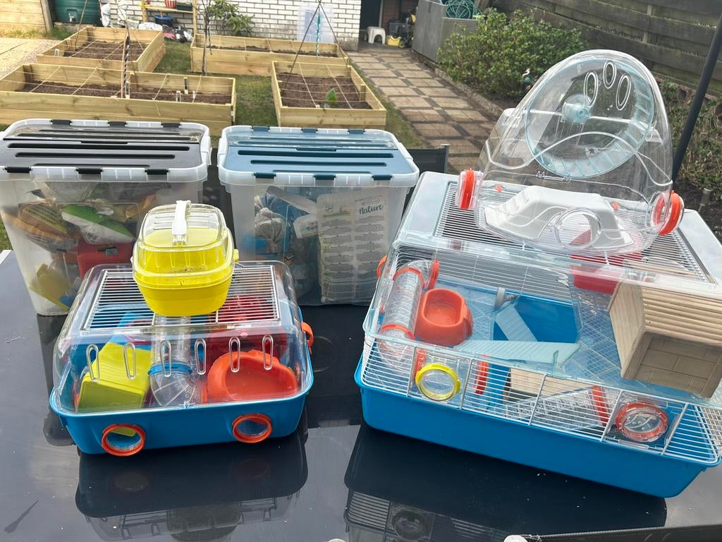 Hamsterhok hamsterverblijf, Kooi, Minder dan 75 cm, Hamster, Ophalen