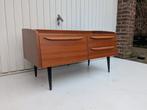 Vintage dressoir sideboard lowboard midcentury, Huis en Inrichting, Kasten | Dressoirs, Ophalen, Gebruikt, 25 tot 50 cm