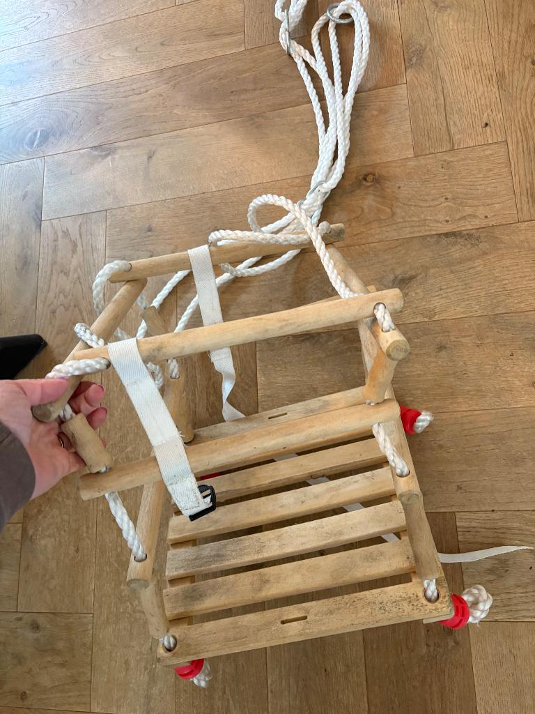 Houten schommel kind, Ophalen, Gebruikt, Schommel