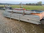 Steigerbuizen, kortelingen en klemmen, Ophalen, Zo goed als nieuw, Gevelsteiger, 5 meter of hoger
