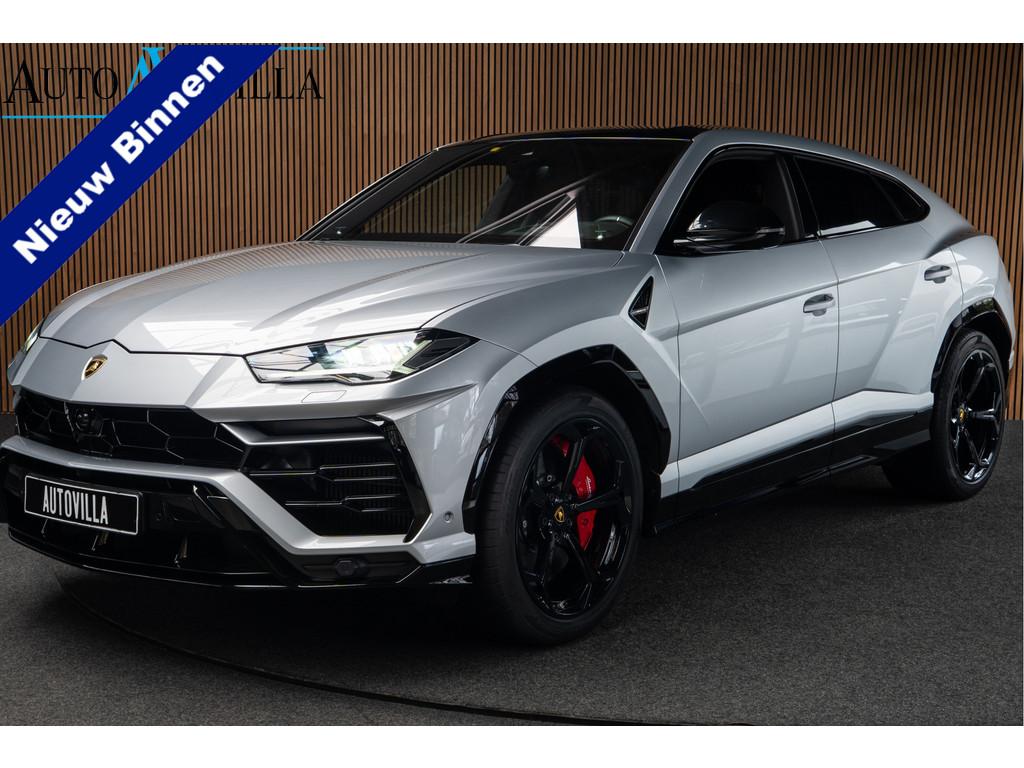 Lamborghini Urus 4.0 V8 HUD Leder Ceramic B&O 360° Massage, Auto's, Lamborghini, Automaat, Urus, Gebruikt, Adaptive Cruise Control