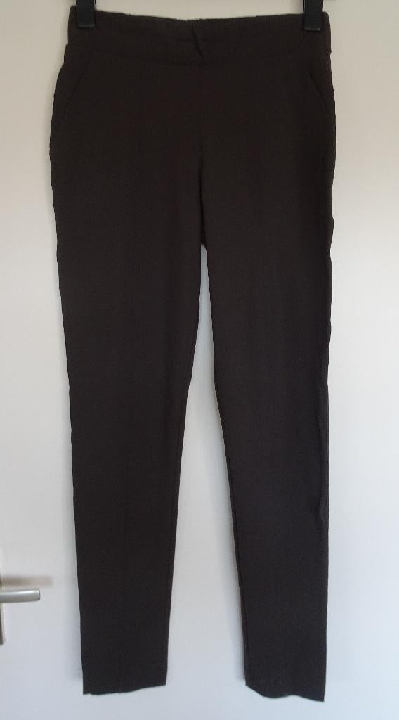 STRETCH BROEK VAN HELENA HART MAAT S, Bruin, Zo goed als nieuw, Maat 36 (S), Lang