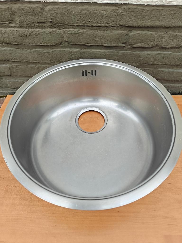 Franke spoelbak inbouw incl afvoer en bevestiging, Huis en Inrichting, Minder dan 50 cm, Gebruikt, Overige kleuren, Ophalen of Verzenden