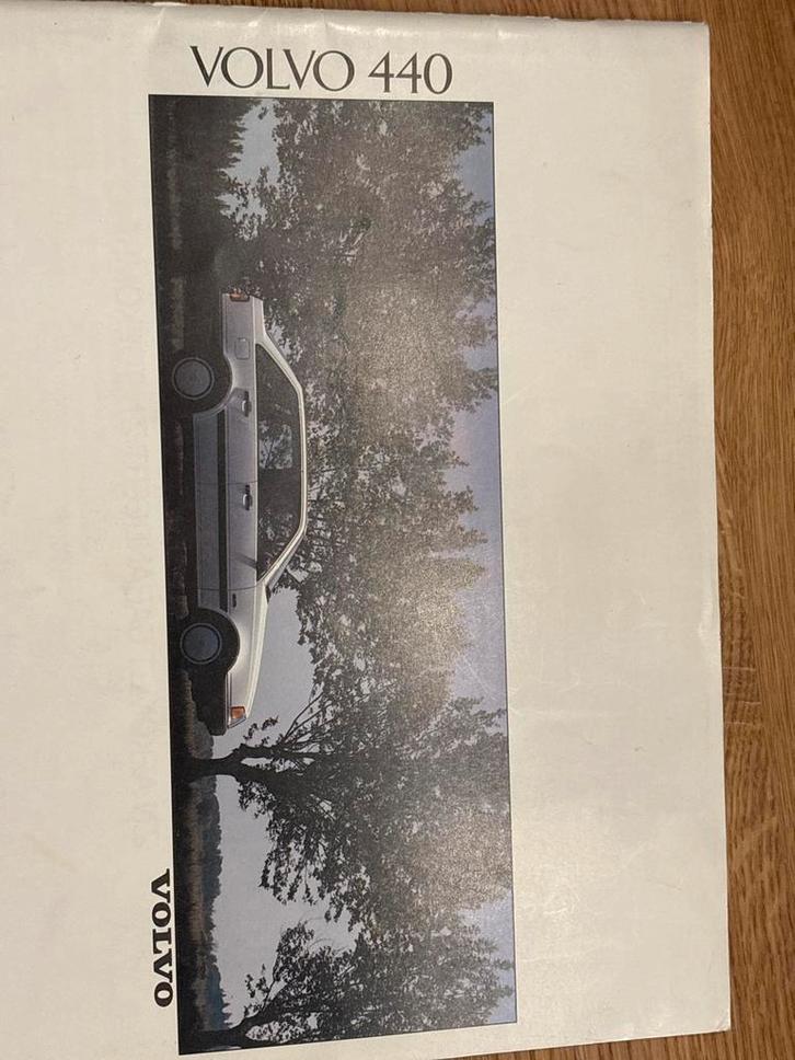 Volvo 440 Brochure 1990 - DL, GL, GLE, GLT, Turbo, Boeken, Auto's | Folders en Tijdschriften, Zo goed als nieuw, Volvo, Ophalen of Verzenden