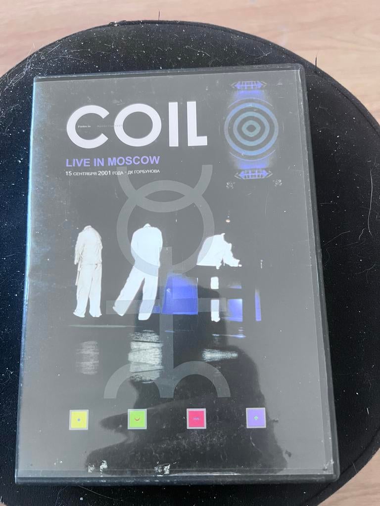 COIL Live in Moscow DVD - Muziek en Concerten, Vanaf 12 jaar, Ophalen of Verzenden, Gebruikt, Muziek en Concerten