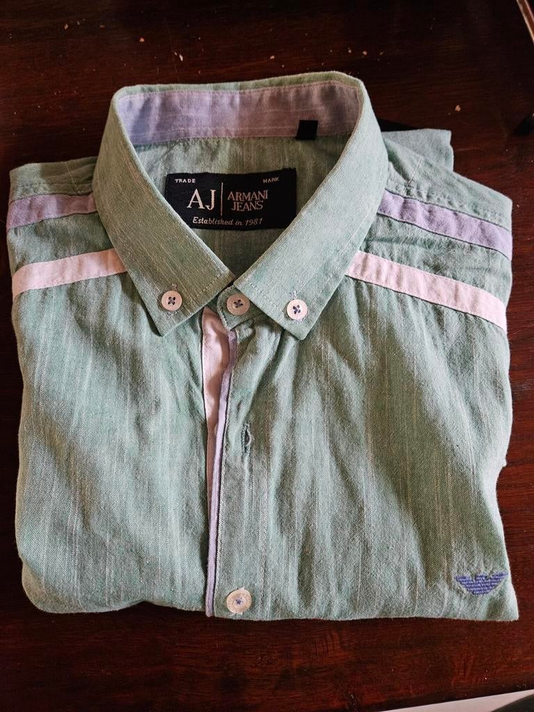 Armani overhemd heren XL, Ophalen of Verzenden