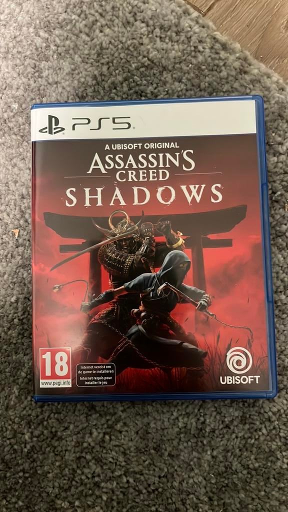 Ps5 assassin’s creed shadows, Spelcomputers en Games, Games | Sony PlayStation 5, Ophalen, Zo goed als nieuw