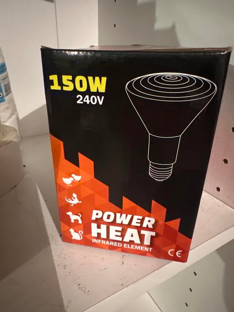 Warmte lamp, Ophalen, Zo goed als nieuw