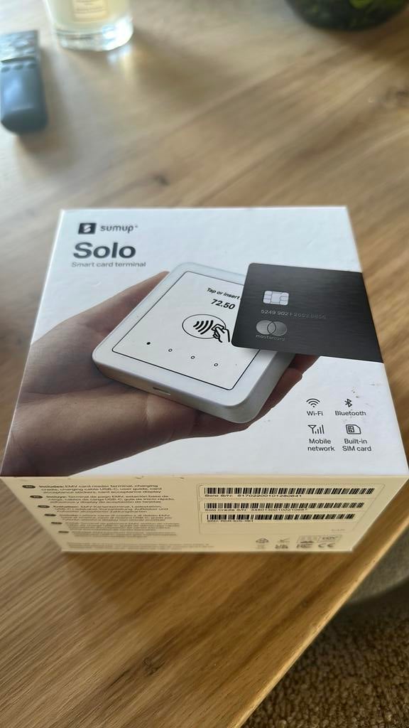 Sumup solo mobiel pin apperaat, Ophalen of Verzenden, Nieuw