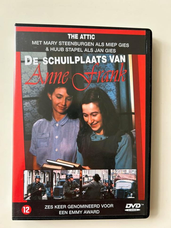 -De Schuilplaats van Anne Frank-v. John Erman, Cd's en Dvd's, Dvd's | Tv en Series, Zo goed als nieuw, Drama, Vanaf 12 jaar, Ophalen of Verzenden