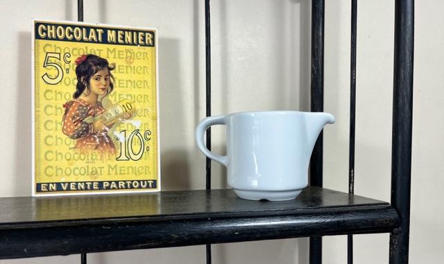 Pillivuyt melkkannetje wit porselein, Huis en Inrichting, Keuken | Servies, Overige typen, Ophalen of Verzenden, Zo goed als nieuw