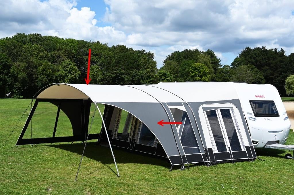 Unico Dakluifel Milaan, Ophalen, Zo goed als nieuw, Ten Cate All Season 200g/m2, Unico Ventura