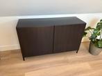 Ikea Besta donkerbruin dressoir/kastje met 2 deuren, Ophalen, Zo goed als nieuw