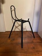 Zwarte metalen stoelframes, Ophalen, Gebruikt, Zwart, Vier