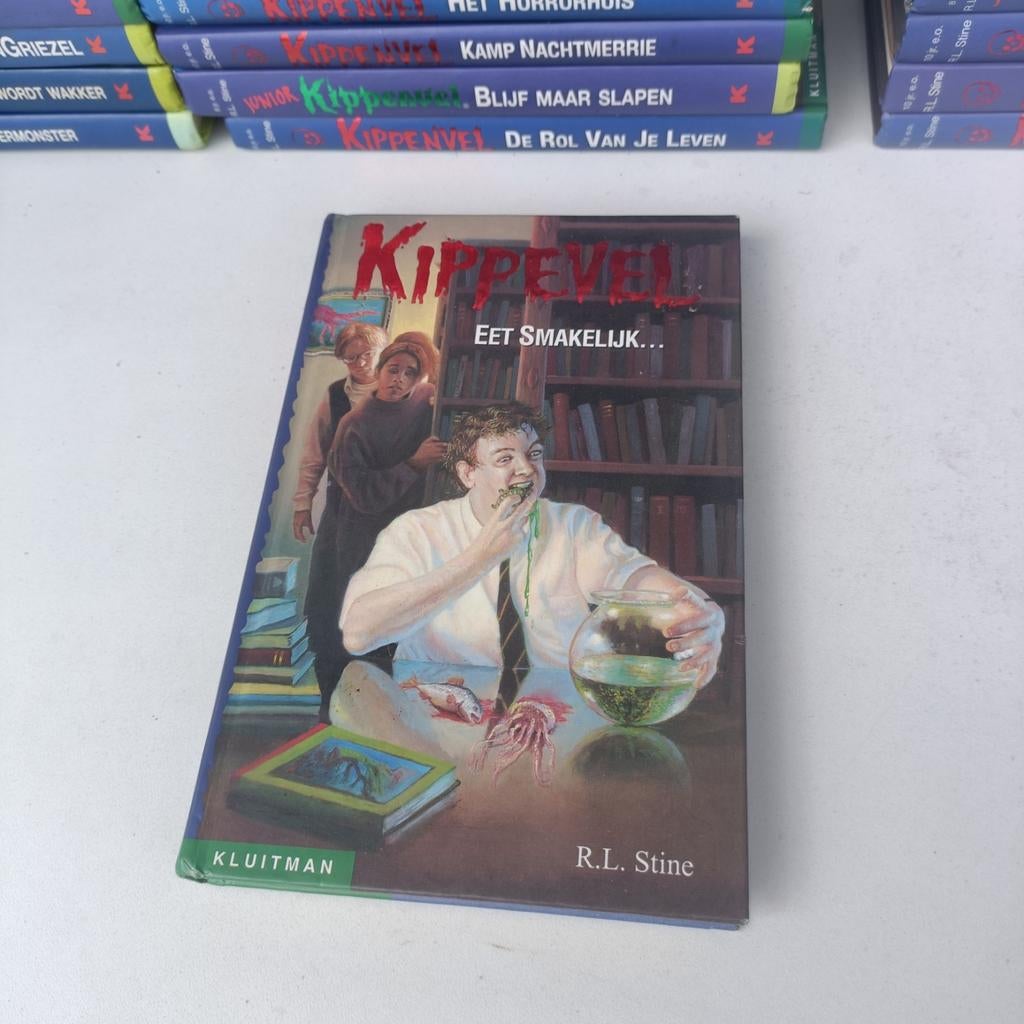 Kippenvel: Eet smakelijk..., Ophalen of Verzenden, Zo goed als nieuw, R.L. Stine