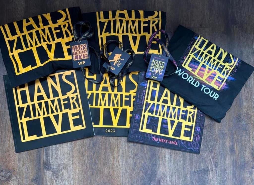 Hans Zimmer programmaboekjes, Cd's en Dvd's, Alle leeftijden, Ophalen of Verzenden, Zo goed als nieuw, Muziek en Concerten
