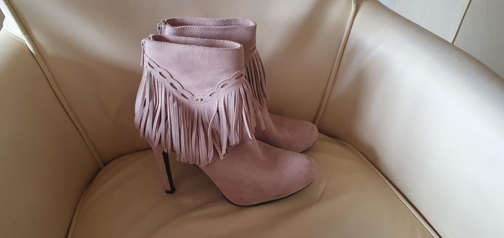 Glamorous prachtige leren laarsjes maat 40, Kleding | Dames, Schoenen, Ophalen of Verzenden, Zo goed als nieuw, Zwart