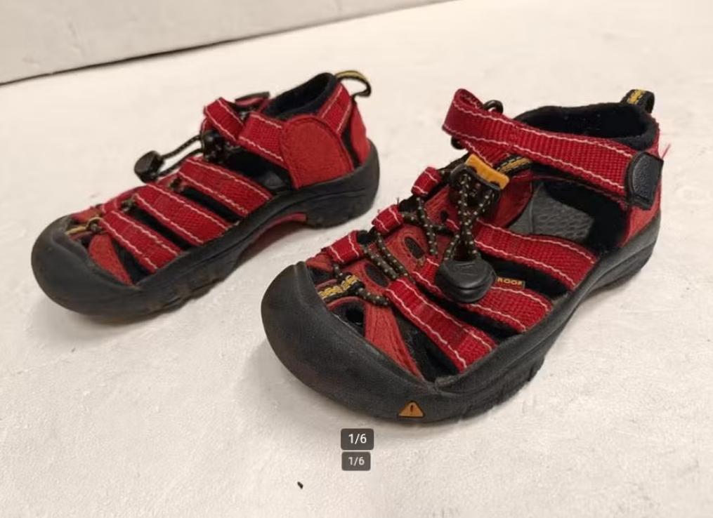 Keen sandalen maat 28 (17cm), Gebruikt, Meisje, Overige typen, Ophalen of Verzenden