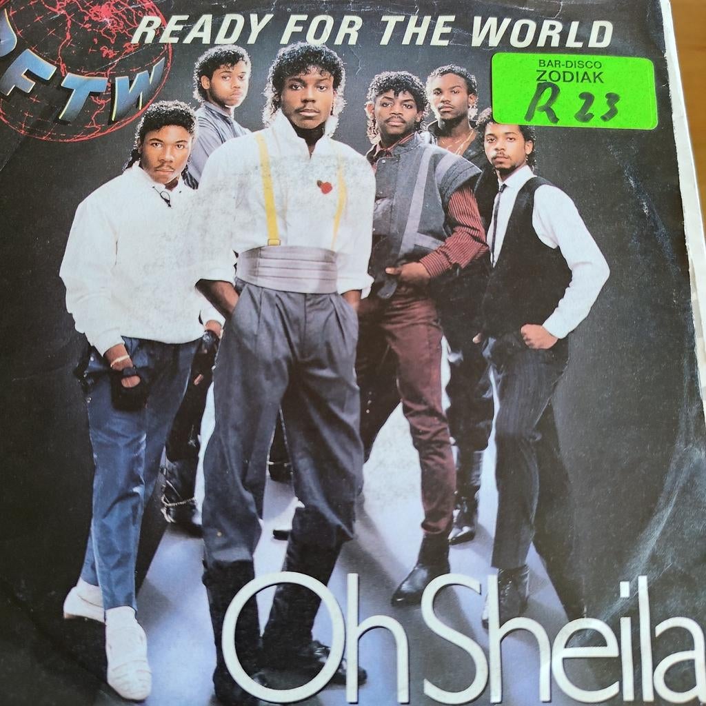 Ready For The World - Oh Sheila (Single), Gebruikt, 7 inch, Ophalen of Verzenden, R&B en Soul
