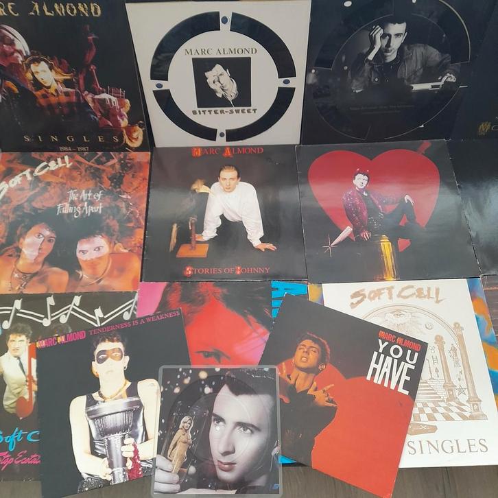 17 ep's lp's picture discs Soft Cell - Marc Almond vinyl, Cd's en Dvd's, Vinyl | Pop, Gebruikt, 1960 tot 1980, 12 inch, Ophalen of Verzenden