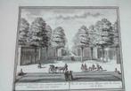 35 / Beverwijk het Huis Kopergravure 18e Eeuw, Ophalen of Verzenden