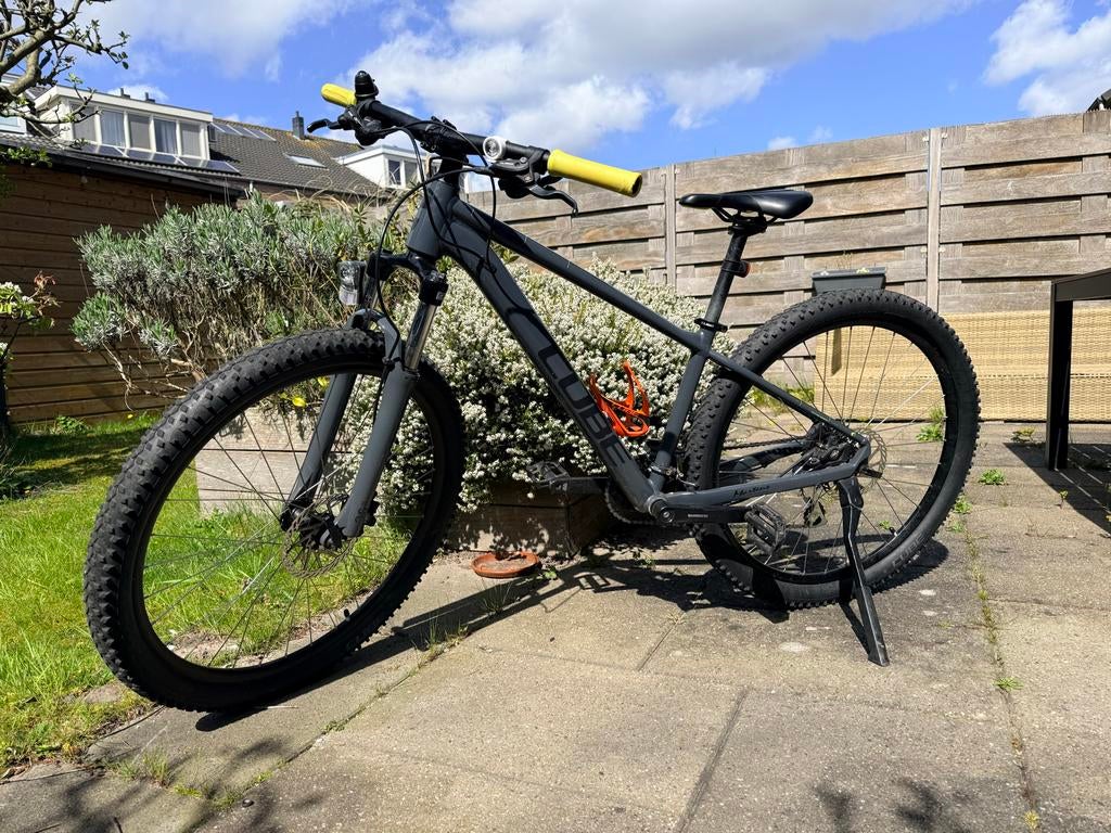 Cube mountainbike Aim Pro donkergrijs, Fietsen en Brommers, Fietsen | Mountainbikes en ATB, Gebruikt, Hardtail, Heren, 49 tot 53 cm