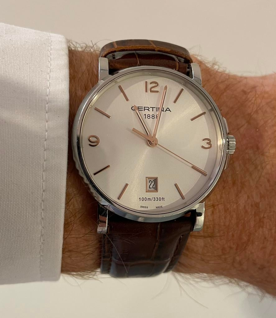 Certina DS Caimano, Ophalen of Verzenden, Staal, Overige merken, 1960 of later