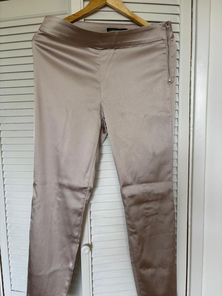 Goudkleurige pantalon Marccain, Kleding | Dames, Leggings, Maillots en Panty's, Ophalen of Verzenden, Zo goed als nieuw, Overige kleuren