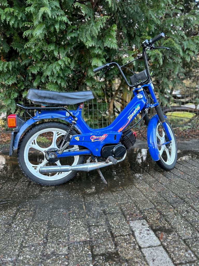 Tomos Quadro 50CC, Fietsen en Brommers, Brommers | Tomos, Ophalen, Zo goed als nieuw, Quadro