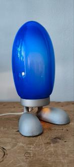 IKEA Fjorton 'Dino Egg' tafellamp blauw, Ophalen, Zo goed als nieuw, Minder dan 50 cm