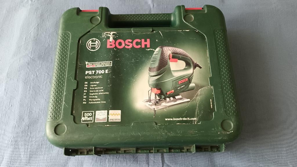 Decoupeerzaag BOSCH PST 700 E, Decoupeerzaag, Ophalen of Verzenden, Zo goed als nieuw, Minder dan 600 watt