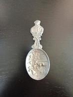 Decoratieve tinnen lepel met buste en tafereel, Antiek en Kunst, Ophalen