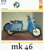 Mk46 motorkaart puch sra 150, Verzamelen, Ophalen of Verzenden, Zo goed als nieuw, Motoren