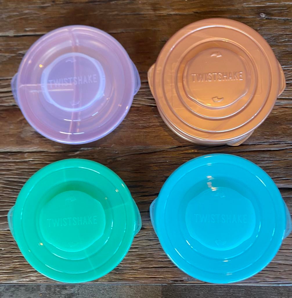 Twistshake bordjes zonder matje, Huis en Inrichting, Keuken | Tupperware, Ophalen, Gebruikt