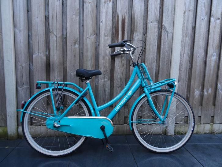 Cortina U4 Transport Meisjesfiets – 26 inch – Turkoois, Fietsen en Brommers, Fietsen | Meisjes, Zo goed als nieuw, 26 inch of meer