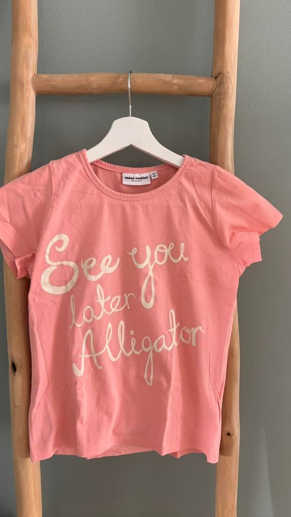 Mini Rodini shirt maat 128/134, Kinderen en Baby's, Kinderkleding | Maat 128, Ophalen of Verzenden, Zo goed als nieuw, Meisje