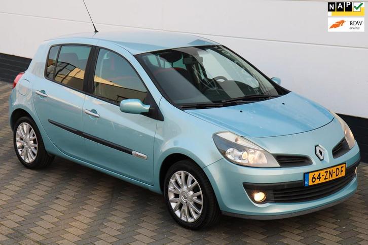 Renault Clio 1.2-16V Rip Curl Airco Trekhaak Goed Onderhoude, Auto's, Renault, Bedrijf, Te koop, Clio, ABS, Airbags, Airconditioning